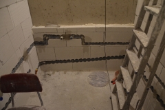 Rekonstrukce koupelny - rozvody vody 5